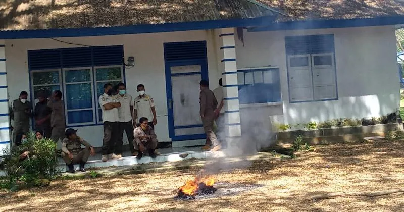 Demo di Kantor DPRD, Mahasiswa Soroti Proses Lelang di ULP Setda Mubar