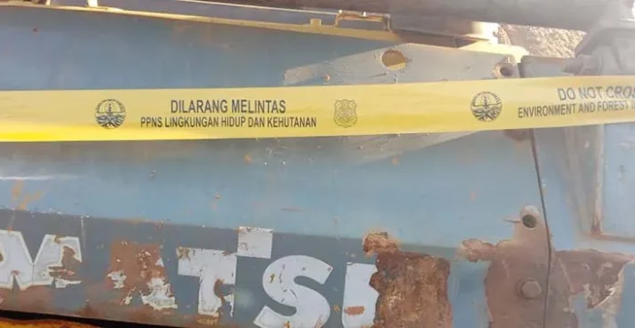 Gakkum KLHK Segel Lokasi Tambang di Konut