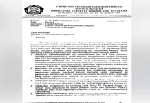 Kementerian ESDM Minta Aktivitas PT GMS di Konsel Dihentikan Sementara Kementerian ESDM Minta Aktivitas PT GMS di Konsel Dihentikan Sementara