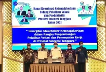 Dukung Workshop Pelatihan Alat Berat, PT VDNI Berikan Peralatan pada BLK Kendari Dukung Workshop Pelatihan Alat Berat, PT VDNI Berikan Peralatan pada BLK Kendari