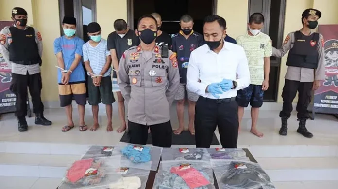 Perkosa Dua Remaja Putri, 8 dari 12 Pelaku Ditangkap