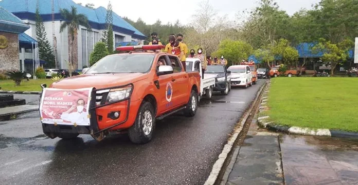 IMG20211102140917 Pemprov Sultra Bagi-bagi 500 Ribu Masker Gratis