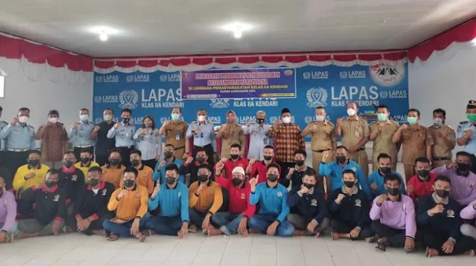 Lapas Kelas II A Kendari Latih Narapidana untuk Bernilai Jual