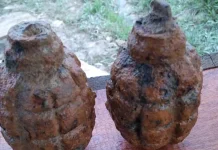 Petani Temukan Dua Granat Aktif di Konsel Petani Temukan Dua Granat Aktif di Konsel