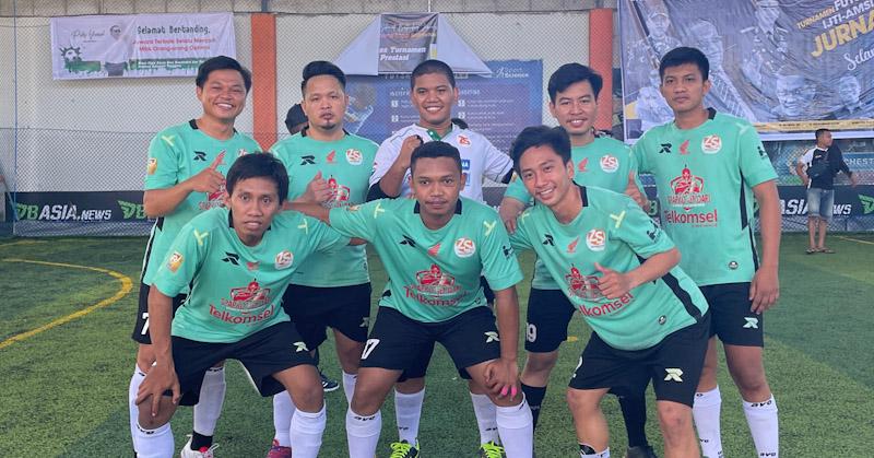 Zonasultra FC Juara II Liga Futsal Jurnalis 2021