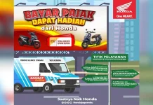 Bayar Pajak pada Samsat Keliling di Jaringan Honda Kendari Dapat Hadiah Bayar Pajak pada Samsat Keliling di Jaringan Honda Kendari Dapat Hadiah