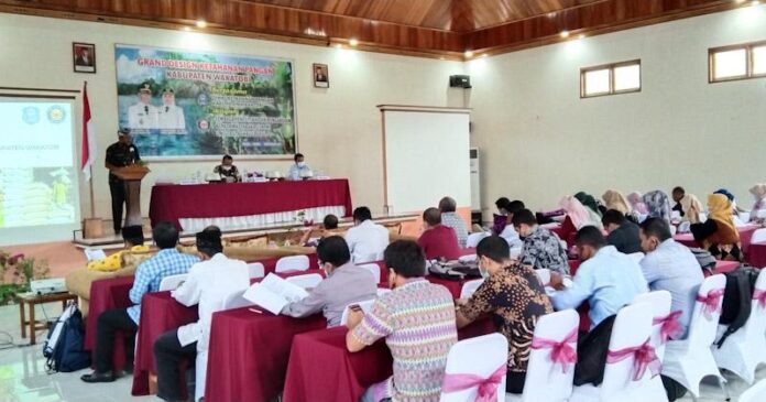 Kerja Sama dengan UHO, Pemda Wakatobi Sosialisasi Grand Design Ketahanan Pangan