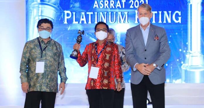 BRI Raih Penghargaan Tertinggi di ASRRAT 2021