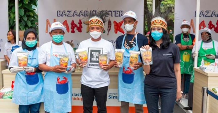 Gelar Bazaar Klaster Mantriku, UMKM Binaan BRI Dapat Sertifikat Halal