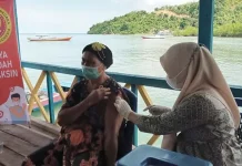 Percepat Vaksinasi, BIN Sultra Sambangi Kepulauan Terpencil Percepat Vaksinasi, BIN Sultra Sambangi Kepulauan Terpencil