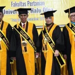 UHO Kukuhkan Empat Guru Besar UHO Kukuhkan Empat Guru Besar