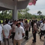 Tolak Hasil E-Voting BEM UHO, Mahasiswa Geruduk Rektorat Tolak Hasil E-Voting BEM UHO, Mahasiswa Geruduk Rektorat