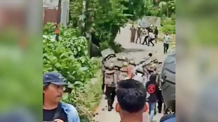 Bentrok Dua Ormas Pecah di Kendari