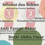 Ummusshabri Kendari Sabet 3 Medali di Olimpiade Sains Nasional 2021 Ummusshabri Kendari Sabet 3 Medali di Olimpiade Sains Nasional 2021
