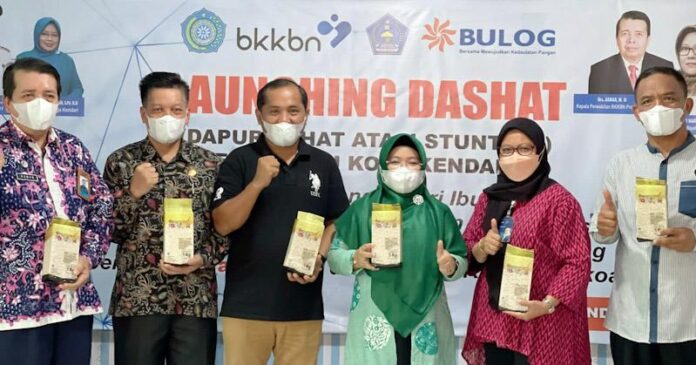 TP PKK Kota Kendari Gandeng BKKBN dan Bulog Launcing Program Dapur Sehat Atasi Stunting