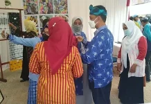 Tenun Kaledupa Laris Manis di Pra Expo Wakatobi Wave 2021 Tenun Kaledupa Laris Manis di Pra Expo Wakatobi Wave 2021