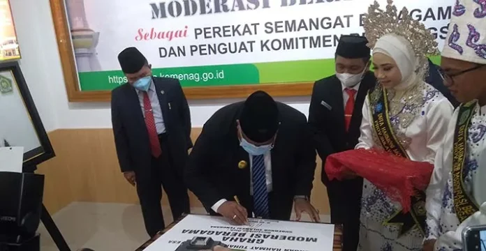 Gubernur Sultra Resmikan Gedung Graha Moderasi Beragama