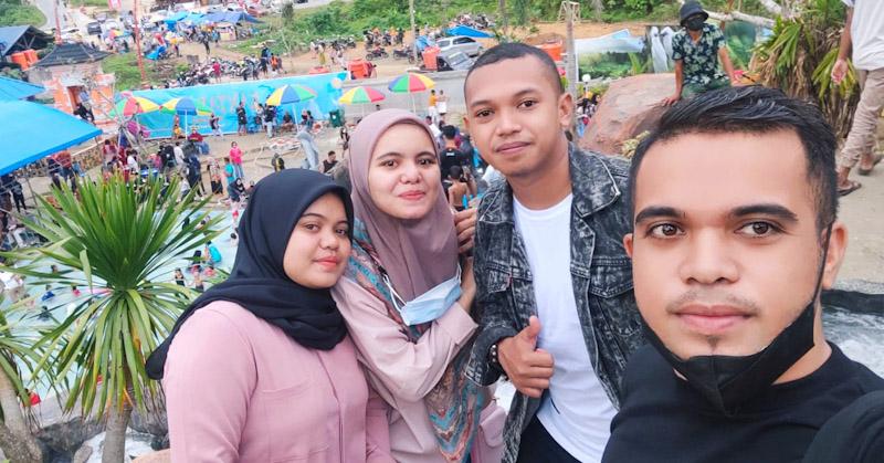 Libur Tahun Baru, Mantara Waterpark Kendari Dipadati Pengunjung