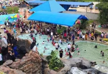 Libur Tahun Baru, Mantara Waterpark Kendari Dipadati Pengunjung Libur Tahun Baru, Mantara Waterpark Kendari Dipadati Pengunjung