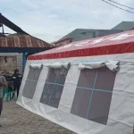 Dinsos Kendari Buka Layanan dengan Mendirikan Tenda Darurat Dinsos Kendari Buka Layanan dengan Mendirikan Tenda Darurat