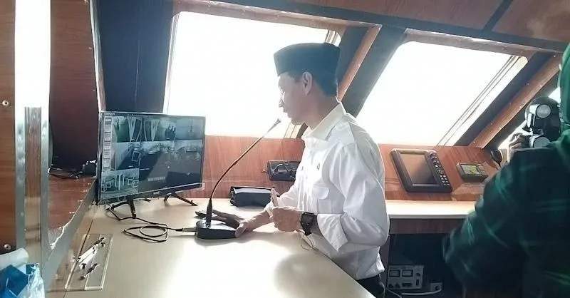 0Bupati Wakatobi Resmi Luncurkan Kapal Murah KM Cantika Lestari 8F