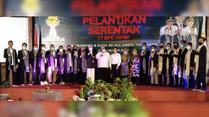 17 BPC HIPMI Sultra Dilantik di Wakatobi