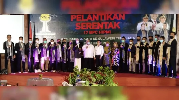 17 BPC HIPMI Sultra Dilantik di Wakatobi