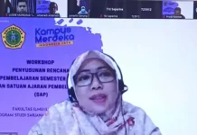 Prodi Kesmas UMW Tingkatkan Kompetensi Dosennya Lewat Bedah RPS Ketua Prodi Kesmas Rahmawati