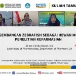 Prodi Farmasi UMW Kendari Kembangkan Ikan Zebra untuk Bahan Penelitian Prodi Farmasi UMW Kendari Kembangkan Ikan Zebra untuk Bahan Penelitian