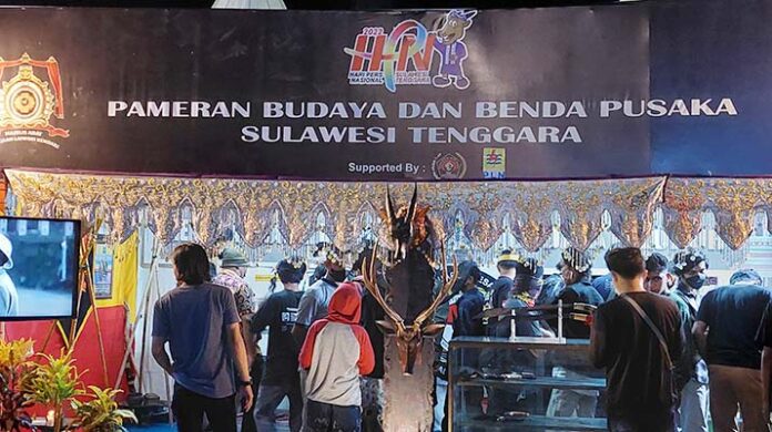 Meriahkan Pameran HPN, Puluhan Pusaka Suku Tolaki Ditampilkan