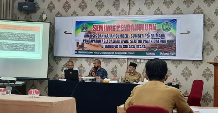 Tingkatkan PAD, Balitbang Kolut Teliti Pendapatan dari Sektor Pajak