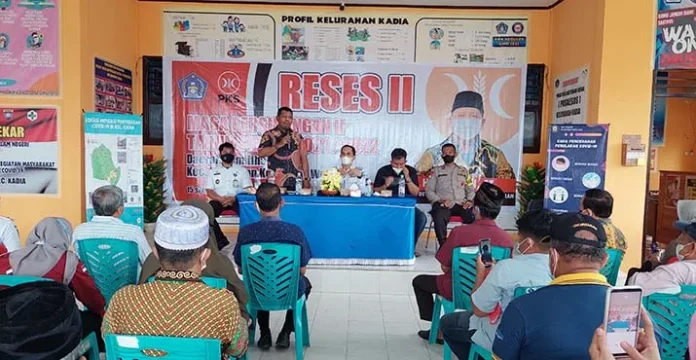 Gelar Reses, Ketua DPRD Kendari Serap Aspirasi Warga