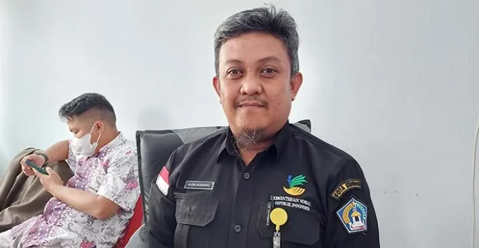 Kepala Bidang (Kabid) Rehabilitasi Sosial (Rehsos) Dinas Sosial (Dinsos) Kota Kendari Husni Mubaraq