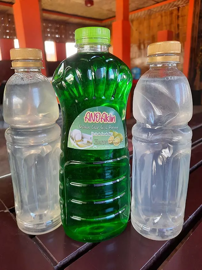 Warga Kolut Ciptakan Bibit Sabun Cair dari Minyak Kelapa