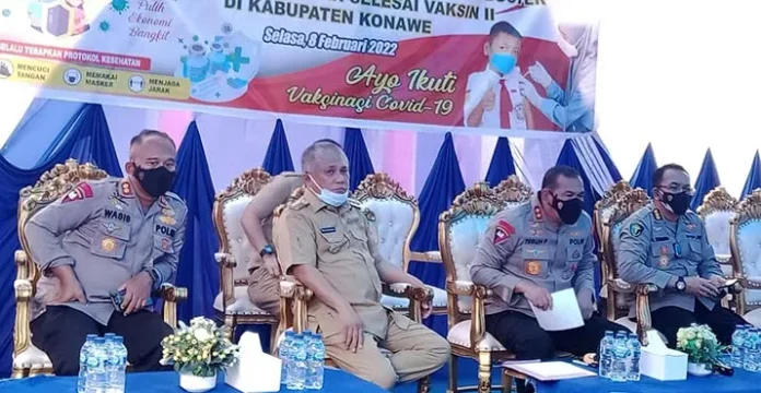 Dalam Seminggu, Vaksin Anak Usia 6-11 Tahun di Konawe Capai 40 Persen