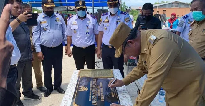 Rehabilitasi Dermaga Pajala Mubar Resmi Dimulai