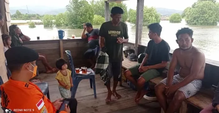 Empat Nelayan yang Terdampar di Pulau Lemo Kolaka Ditemukan Selamat