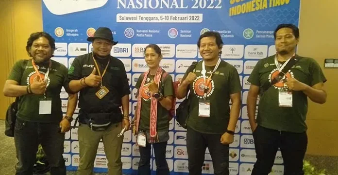 IMG20220207124609 Hadiri HPN 2022, Tim Jelajah Kebangsaan PWI Naik Motor dari Jakarta ke Kendari