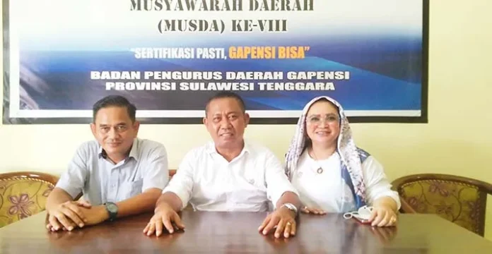 Biaya Pendaftaran Calon Ketua Gapensi Sultra Rp250 Juta