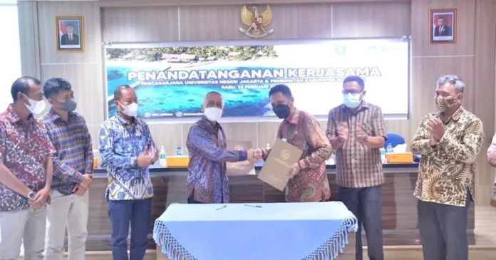 Pemda Wakatobi Teken Kerja Sama dengan Universitas Negeri Jakarta Pemda Wakatobi Teken Kerja Sama dengan Universitas Negeri Jakarta