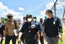 Menteri LHK Tinjau Lokasi Pelepasliaran Rusa dan Anoa di TNRAW Menteri LHK Tinjau Lokasi Pelepasliaran Rusa dan Anoa di TNRAW