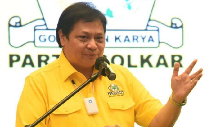 Ketua Umum DPP Partai Golkar Airlangga Hartarto