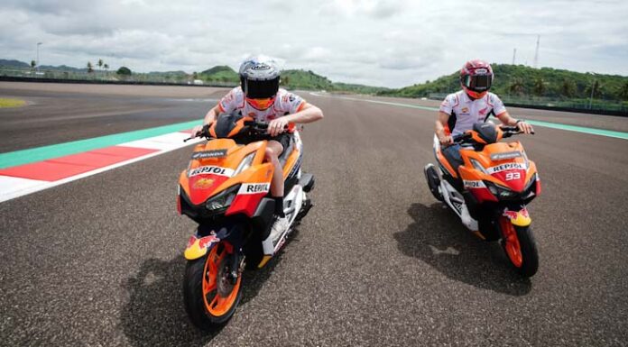 Marquez dan Espargaro Tunggangi All New Honda Vario 160 di Gelaran MotoGP Mandalika