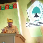Golkar Bertekad Kuningkan Pulau Sumatera pada Pemilu 2024 Ketua Umum DPP Partai Golkar Airlangga Hartarto