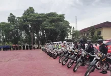 Polda Sultra Turunkan 343 Personel untuk Amankan HPN 2022 Polda Sultra Turunkan 343 Personel untuk Amankan HPN 2022