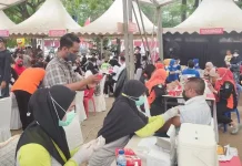 Kadin Sultra Gelar Vaksinasi Covid-19, Berhadiah Kulkas Hingga Motor Kadin Sultra Gelar Vaksinasi Covid-19, Berhadiah Kulkas Hingga Motor