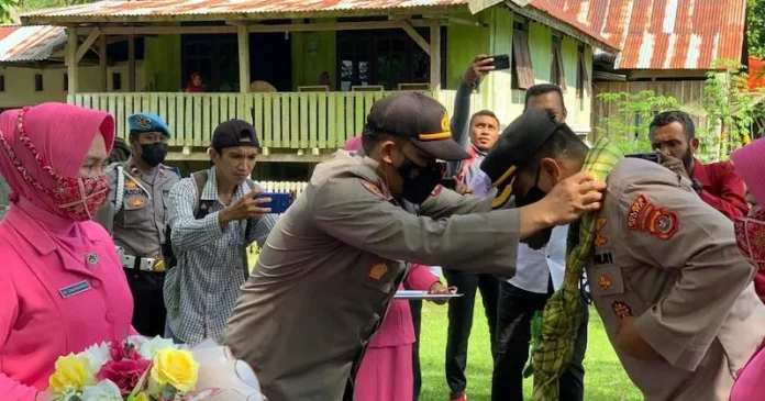 Kunjungi Polsek di Mubar, Kapolres Muna Tekankan soal Pencegahan Covid-19