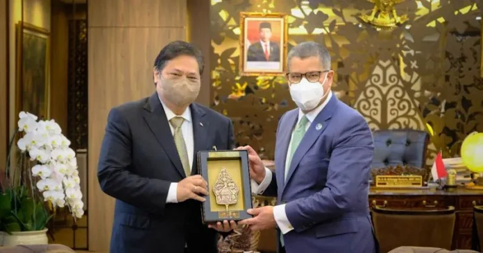 Bertemu Presiden COP26 UK, Menko Airlangga Bahas Upaya Indonesia Mendorong Pemulihan Ekonomi Global