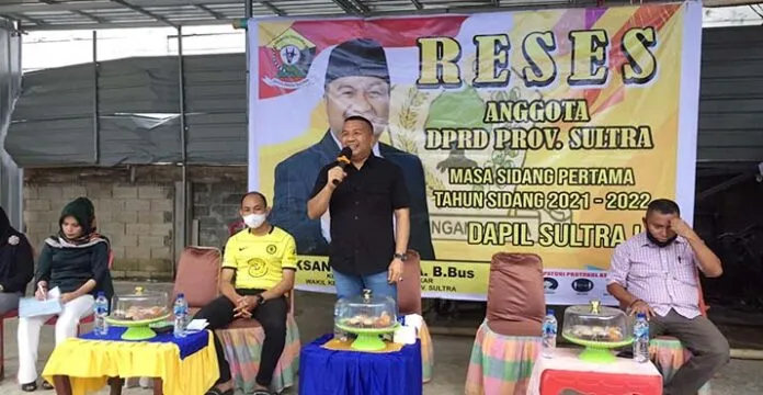 Reses di Kelurahan Mata, AJP Terima Aduan Soal Infrastruktur