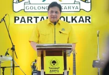 Titah Airlangga ke AMPG untuk Menangkan Golkar Ketua Umum DPP Partai Golkar Airlangga Hartarto